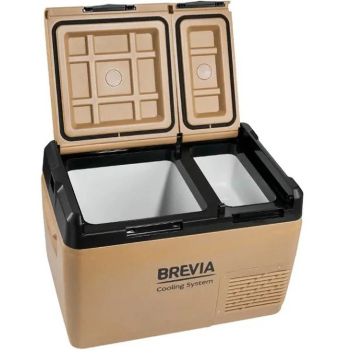 Портативный холодильник BREVIA 31L, двухкамерный (23330)  