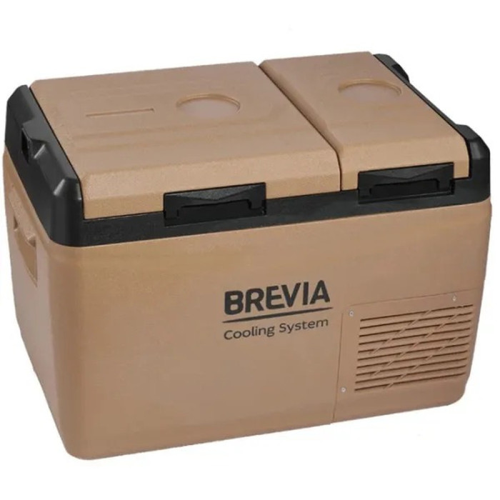 Портативный холодильник BREVIA 31L, двухкамерный (23330)  