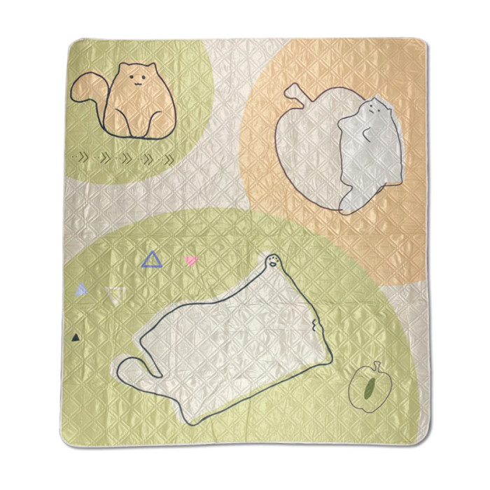 Коврик для пикника Naturehike 210*240 CNK2350WS010, светло-салатовый  