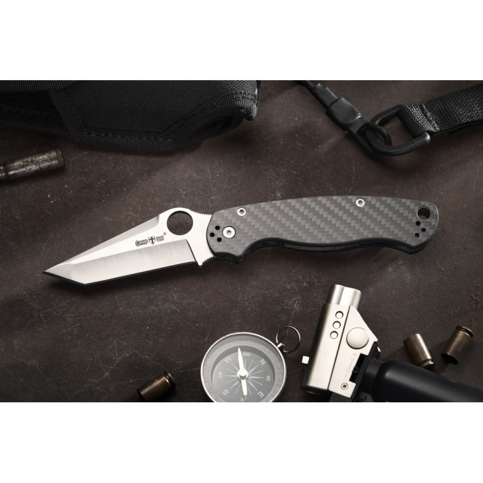 Карманный нож Grand Way SG 166 carbon black  