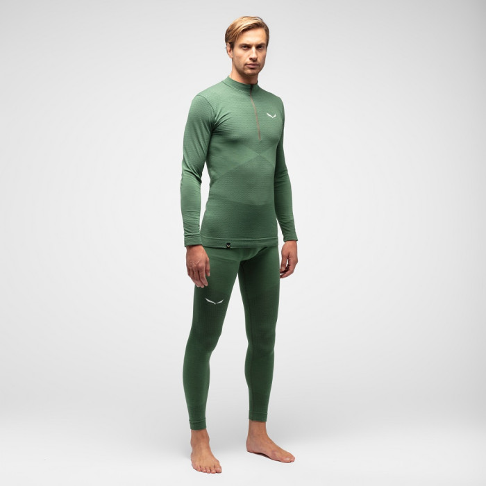 Термоштаны мужские Salewa ZEBRU RESPONSIVE TIGHT - зеленые, M  