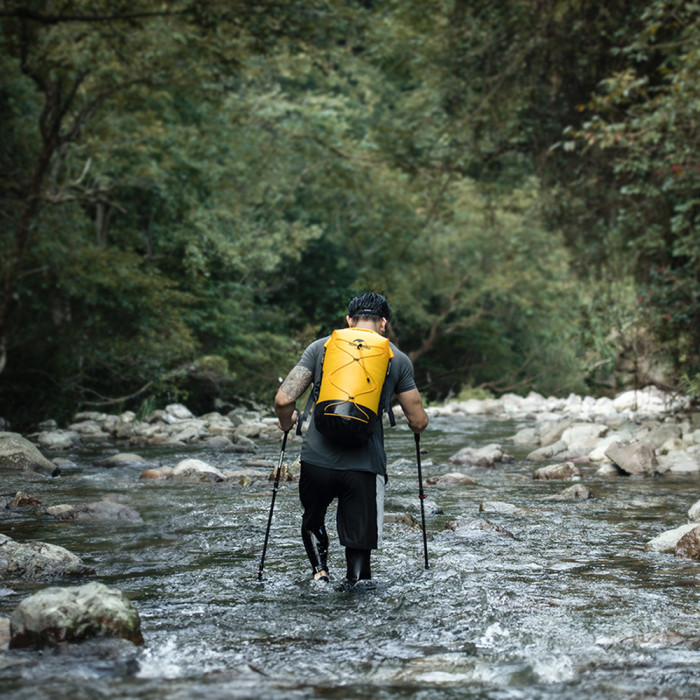 Рюкзак туристический Naturehike NH21FSB04, 30 л, желтый  