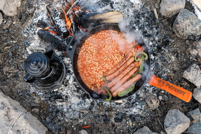 Сковорода чугунная Petromax Fire Skillet fp35 с длинной ручкой  