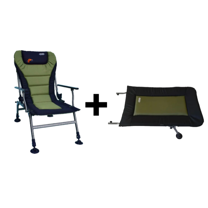 Кресло Novator SR-2 Comfort + Подставка Novator POD-1 Comfort  