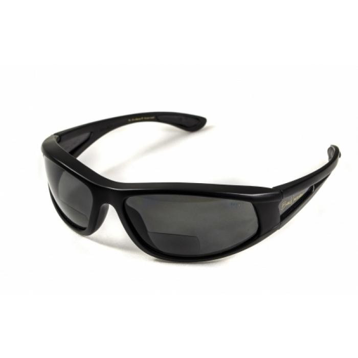 Очки BluWater Winkelman-2 polarized (+2.0 bifocal) (gray) черные  