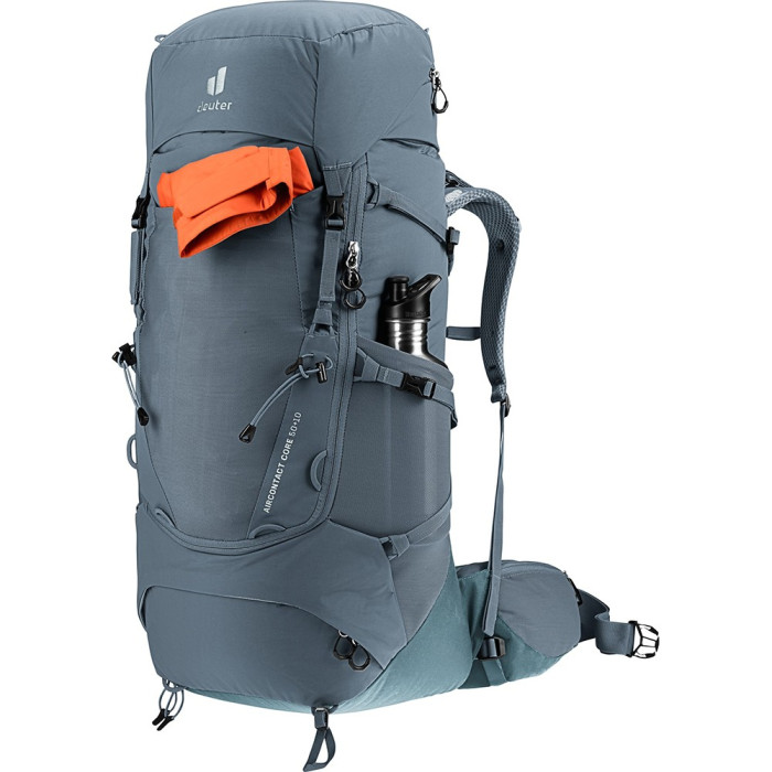 Рюкзак DEUTER Aircontact Core 50+10 цвет 4409 graphite-shale  