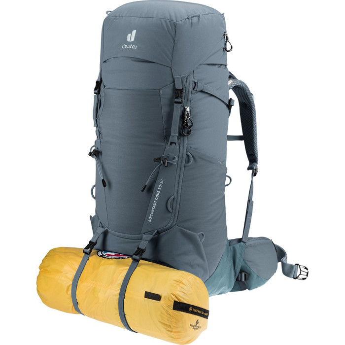 Рюкзак DEUTER Aircontact Core 50+10 цвет 4409 graphite-shale  