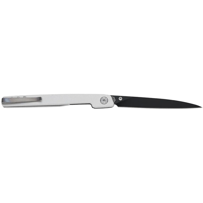 Нож CJRB Lanky, 14C28N, Aluminum white  