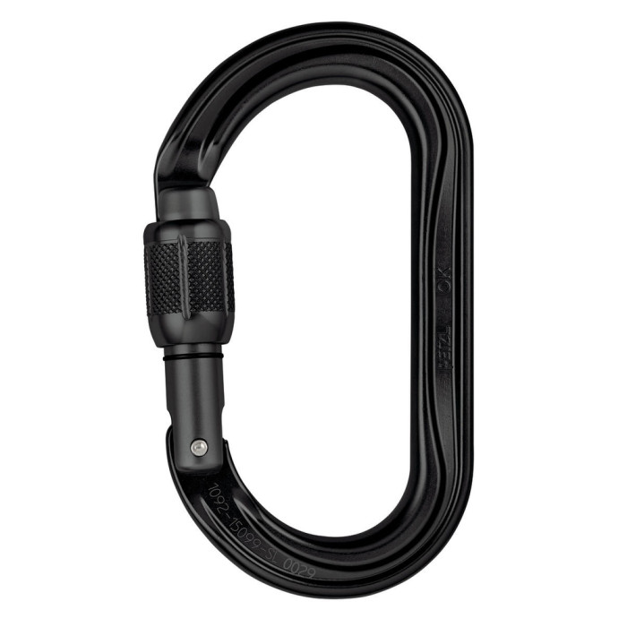 Карабин Petzl OK screw-lock black  