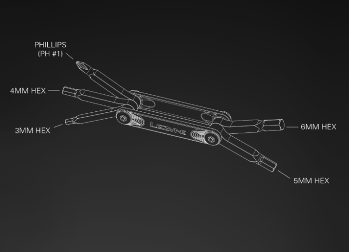 Мультитул Lezyne SV PRO 5 Y14  