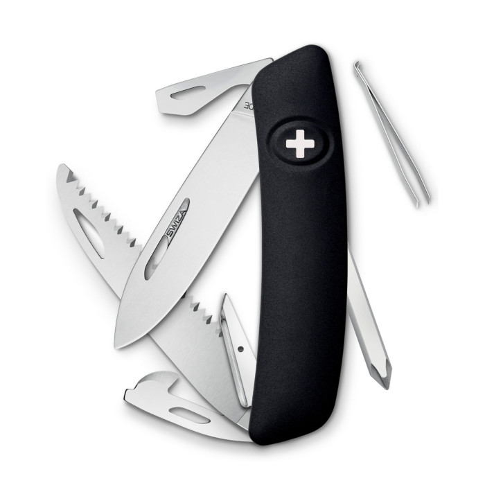 Швейцарский нож Swiza D06 Black 