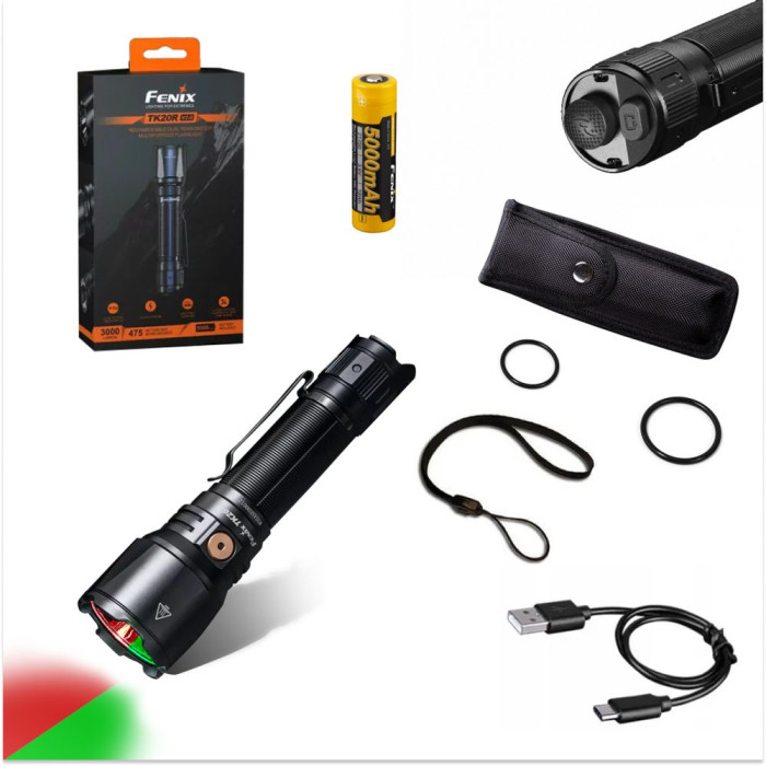 Фонарь Fenix TK20R V2.0 повреждена упаковка  