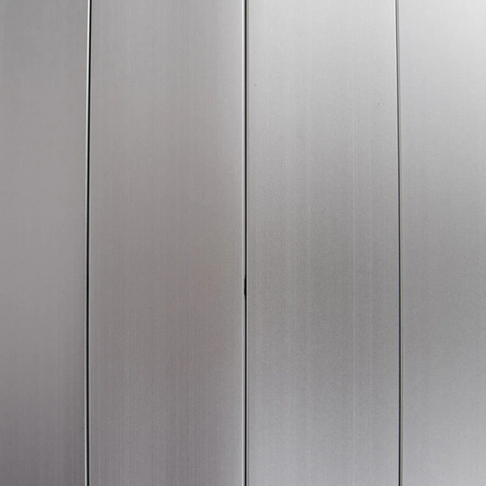 Стол Bo-Camp Lamel 121x80 cm Aluminium (1404438)  