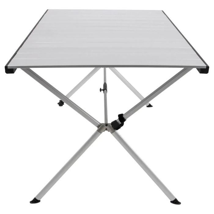 Стол Bo-Camp Lamel 121x80 cm Aluminium (1404438)  