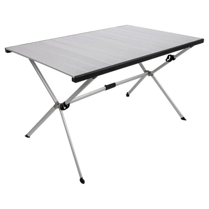 Стол Bo-Camp Lamel 121x80 cm Aluminium (1404438)  