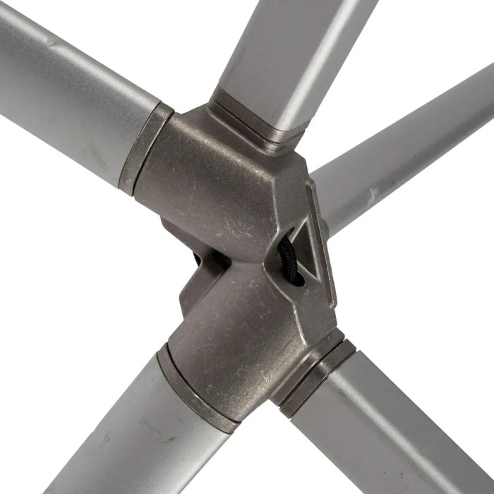 Стол Bo-Camp Lamel 121x80 cm Aluminium (1404438)  