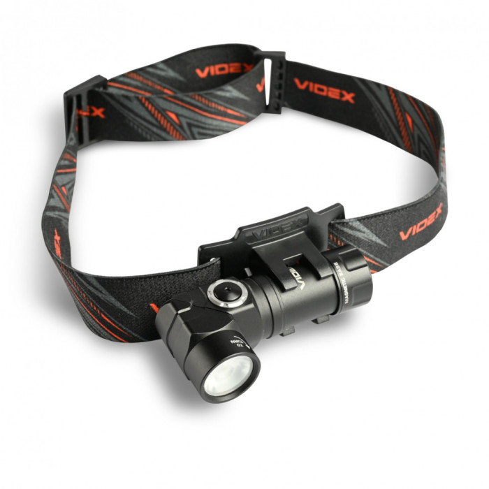 Портативный светодиодный фонарик VIDEX VLF-A244RH 600Lm 5000K (поврежденная упаковка)  