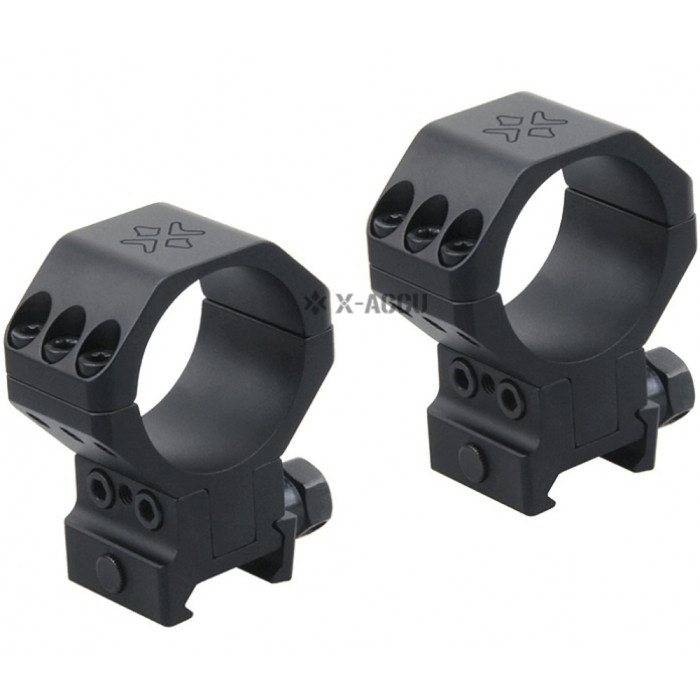 Кольца Vector Optics X-Aссu 34 мм на Вивер/Пикатини с регулируемой высотой 34,5-40,5 мм.  