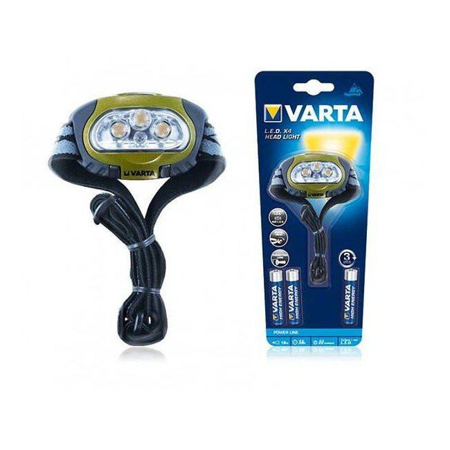 Фонарь Varta Sports Head Light LED x4 3AAA  