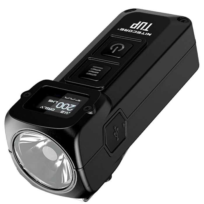 Фонарь- брелок Nitecore TUP, 1000 люмен, черный 
