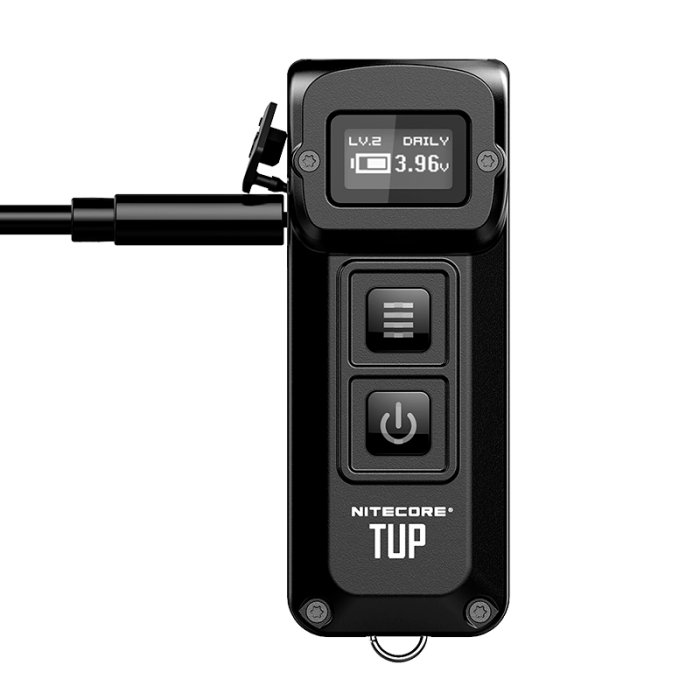 Фонарь- брелок Nitecore TUP, 1000 люмен, черный  