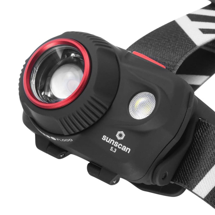 Фонарь налобный Mactronic Sunscan 5.3 (300 Lm) 90 CRI (PHL0031)  