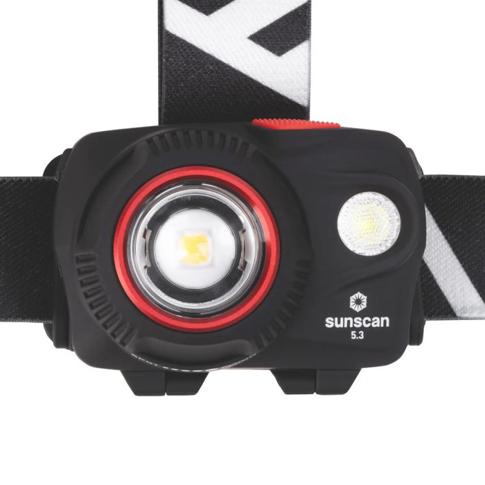 Фонарь налобный Mactronic Sunscan 5.3 (300 Lm) 90 CRI (PHL0031)  