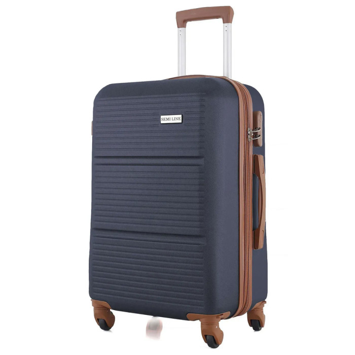 Чемодан Semi Line 24" (M) Navy (T5712-2)  
