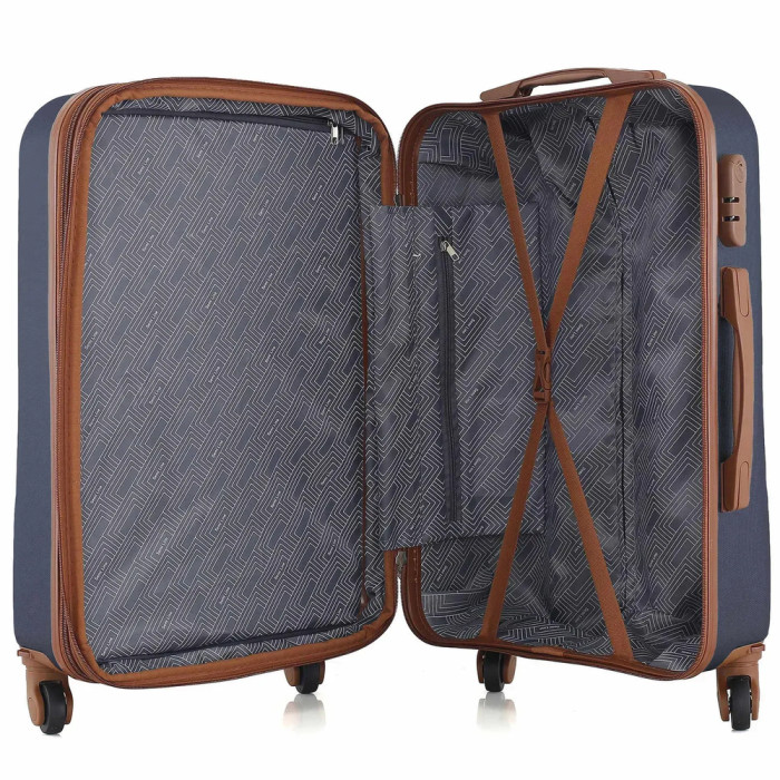 Чемодан Semi Line 24" (M) Navy (T5712-2)  