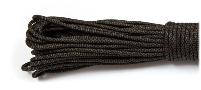 Паракорд EDCX Type III 550 black snake 308 (10 м)  