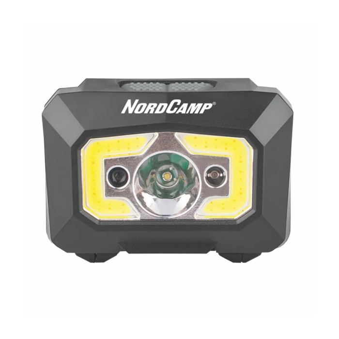 Фонарь налобный Nord Camp 280Lm, 3W XPE+ COB, 1200mAh, Sensor White/Red  