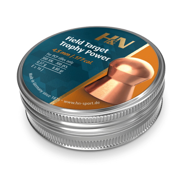 Пули пневматические H&N FT Trophy Power 300 шт/уп 0,57 г 4,5 мм (14530190) 