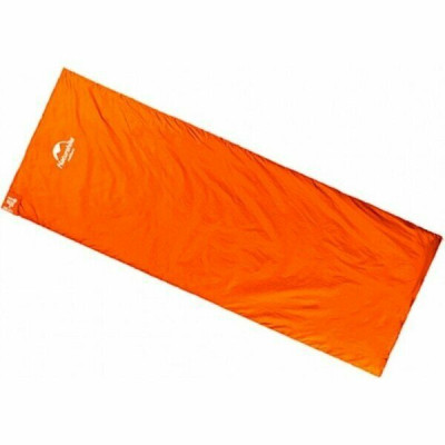 Спальник сверхлегкий Naturehike Ultra light LW 180 NH15S003-D, (20°C), p-p M, правый, оранжевый 1