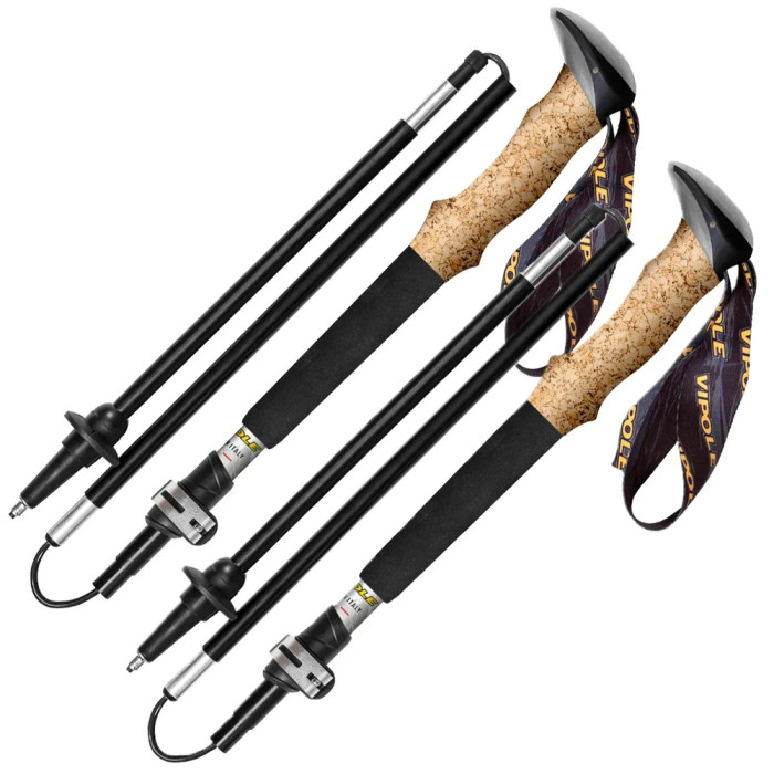 Палки трекинговые Vipole Approach Long Cork 130 DLX (S25 43)  