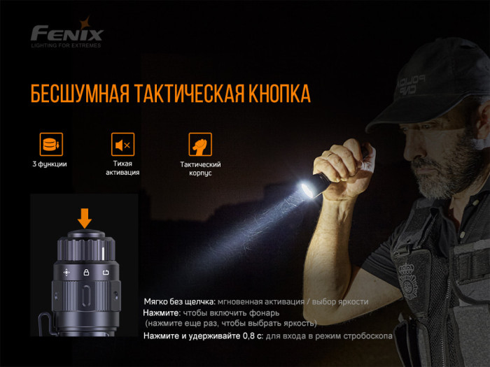 Тактический фонарь Fenix TK11 TAC Luminus SST40  