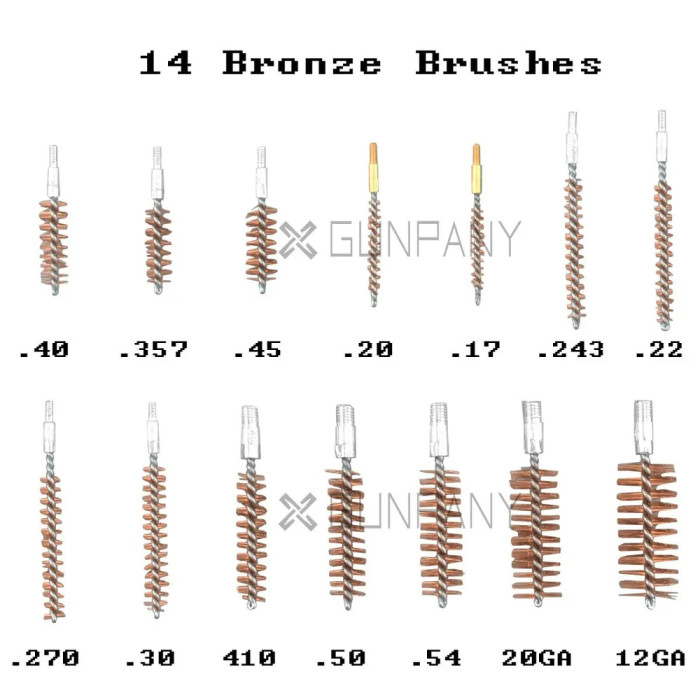 Универсальный набор для чистки оружия Vector Optics 62 предмета  