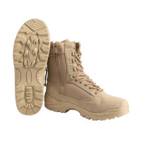 Тактическая обувь Mil-Tec Tactical Boots Zipper Original, песочный, 43