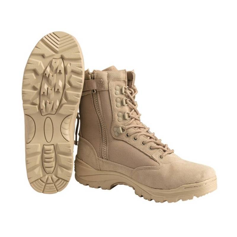 Тактическая обувь Mil-Tec Tactical Boots Zipper Original, песочный, 43 ...