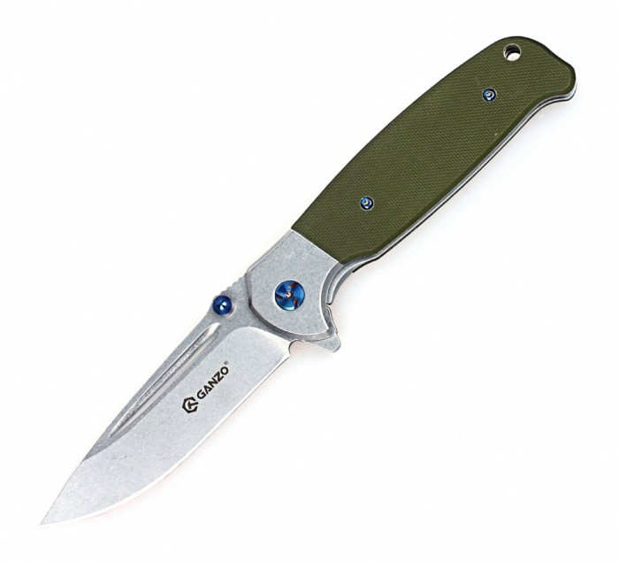 Нож Ganzo G7522, зеленый  