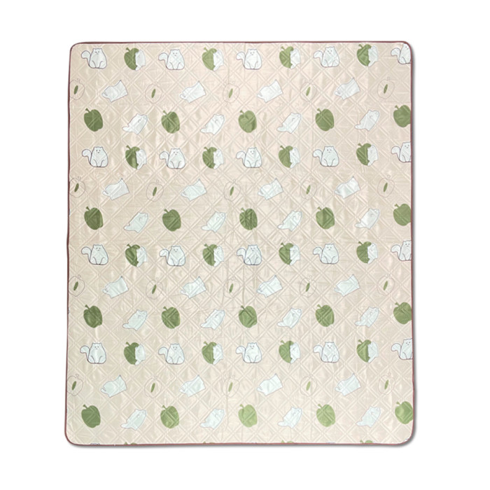 Коврик для пикника Naturehike 210*240 CNK2350WS010, бежевый с котами  