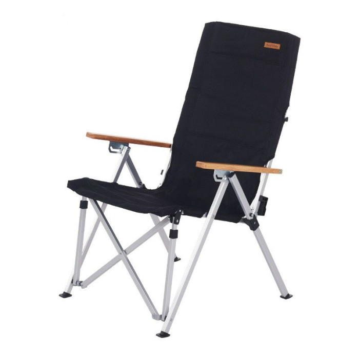 Кресло складное Naturehike NH17T003-Y, алюминий, черный  
