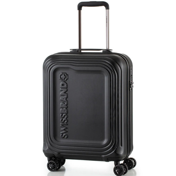 Чемодан Swissbrand London (M) Black (SWB_LHLON001M) 