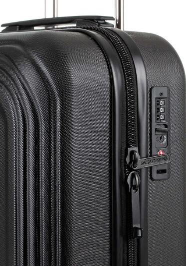 Чемодан Swissbrand London (M) Black (SWB_LHLON001M)  