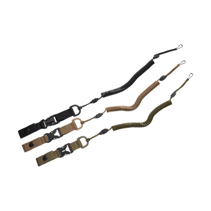 Страховочный шнур Grand Way S06-карабин с застежкой, съемный зеленый  