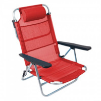 Кресло раскладное Bo-Camp Monaco Red (1204798)