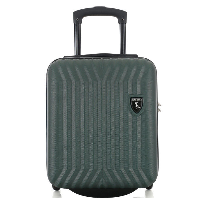 Чемодан Semi Line 20" (S) Green (T5986-2)  