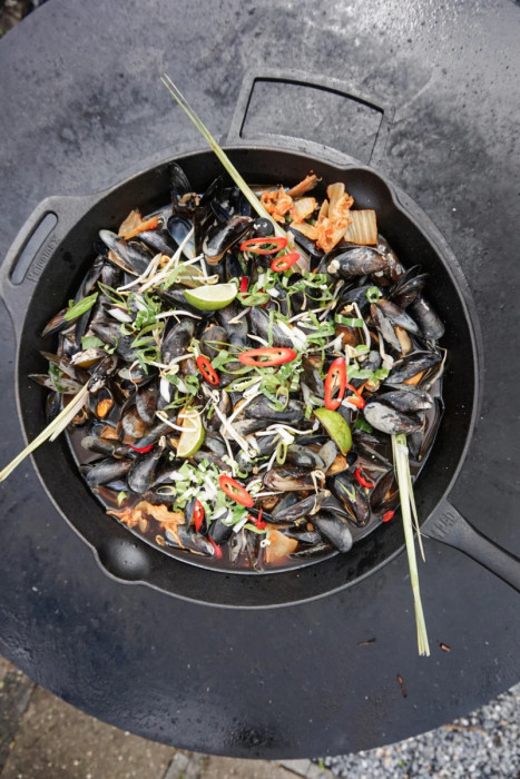 Сковорода чугунная Petromax Fire Skillet fp40 с длинной ручкой  