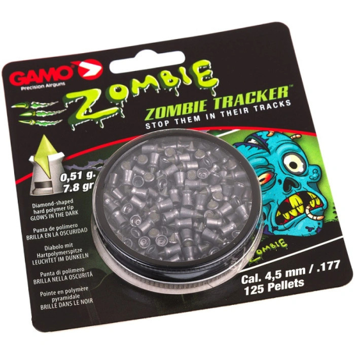 Пульки Gamo Zombie 0,51гр, 150шт.кал.4,5