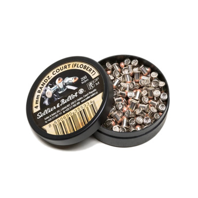 Патрон Флобера Sellier&amp;Bellot Randz Curte 4 mm шорт пуля - 1шт