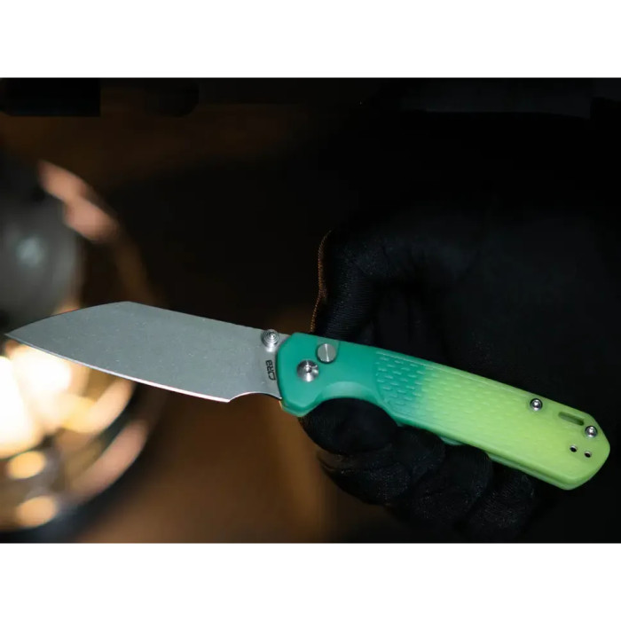 Нож CJRB Pyrite-Light, AR-RPM9, FRN blue/green  